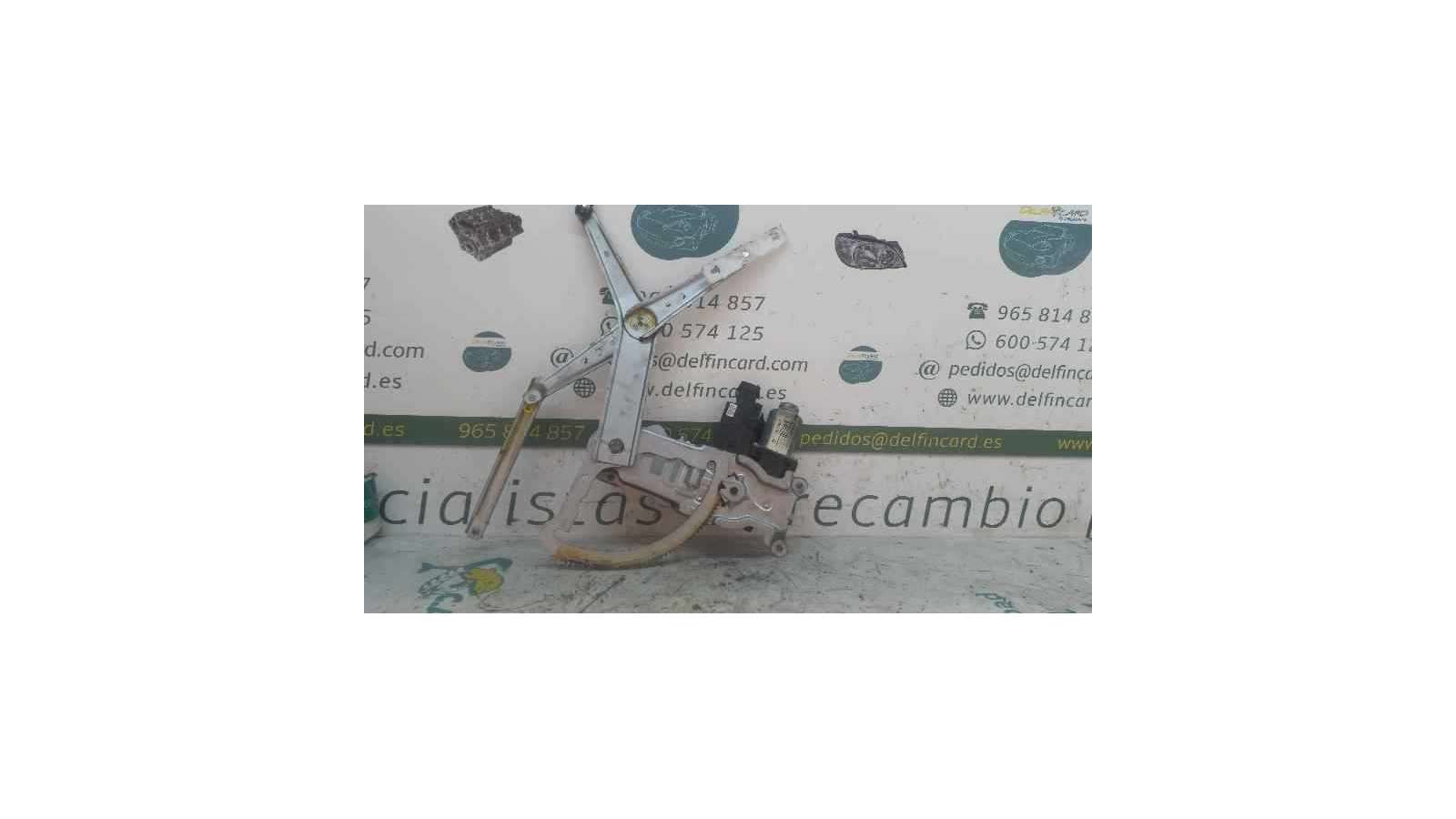 ELEVALUNAS DELANTERO IZQUIERDO OPEL CORSA C 1.4 16V (90 CV) DE 2006 - D.3451615 ELEVALUNAS DELANTERO IZQUIERDO OPEL CORSA C 1.4 16V (90 CV) DE 2006 - D.3451615