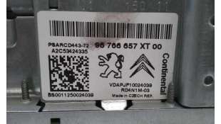 SISTEMA AUDIO / RADIO CD CITROEN C4 PICASSO 2.0 HDi FAP (163 CV) DE 2010 - D.3505651 / A2C53424335 2