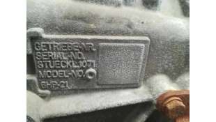 CAJA CAMBIOS BMW SERIE 1 BERLINA 2.0 Turbodiesel (143 CV) DE 2007 - D.3506577 / 0076569 2