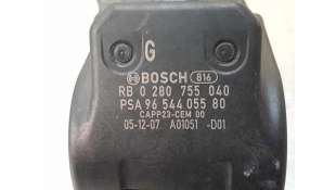 POTENCIOMETRO PEDAL PEUGEOT 207 1.6 16V (109 CV) DE 2006 - D.3579504 / 9654405580 2