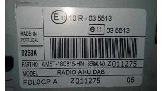 SISTEMA AUDIO / RADIO CD FORD FIESTA 1.5 TDCi (75 CV) DE 2014 - D.3616897 / RADIOAHUDAB