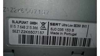 SISTEMA AUDIO / RADIO CD SEAT IBIZA 1.6 TDI (90 CV) DE 2010 - D.3619628 / 6J1035153H