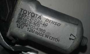 ELEVALUNAS TRASERO DERECHO TOYOTA AURIS 1.4 Turbodiesel (90 CV) DE 2011 - D.3692620 2