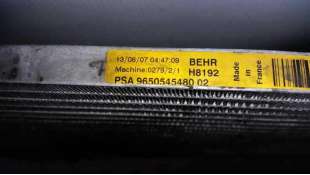 CONDENSADOR / RADIADOR AIRE ACONDICIONADO CITROEN C4 PICASSO 2.0 HDi FAP (136 CV) DE 2007 - D.3698376 / H8192 2