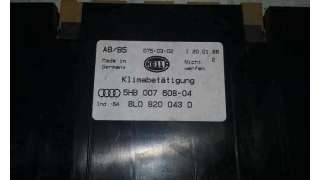 MANDO CLIMATIZADOR AUDI A4 BERLINA 1.9 TDI (110 CV) DE 1998 - D.3712821 / 5HB00760804