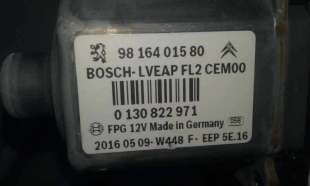 ELEVALUNAS TRASERO IZQUIERDO PEUGEOT 2008 1.6 e-HDi FAP (114 CV) DE 2016 - D.3735243 / 9816401580 2