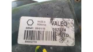 FARO DERECHO PEUGEOT 206 BERLINA 1.9 D (69 CV) DE 1999 - D.3763564 / 89002770