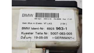 ELEVALUNAS DELANTERO IZQUIERDO BMW X3 2.0 16V D (150 CV) DE 2005 - D.3786594 / 69259652