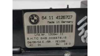 MANDO CLIMATIZADOR BMW SERIE 3 COMPACT 2.0 16V D (150 CV) DE 2004 - D.3789935 / 64114126707