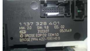 MOTOR ELEVALUNAS DELANTERO IZQUIERDO PEUGEOT 407 1.6 HDi (109 CV) DE 2007 - D.3796886 / 9663036680 2