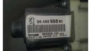 MOTOR ELEVALUNAS TRASERO IZQUIERDO PEUGEOT 407 1.6 HDi (109 CV) DE 2007 - D.3796888 / 9646595680