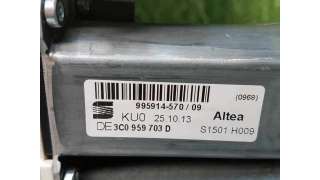 MOTOR ELEVALUNAS TRASERO IZQUIERDO SEAT ALTEA XL 2.0 TDI (140 CV) DE 2013 - D.3806309 / 3C0959703D