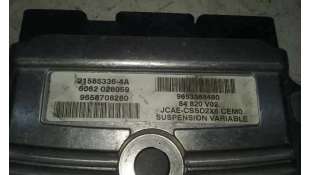 CENTRALITA SUSPENSION CITROEN C6 2.7 V6 HDi FAP (204 CV) DE 2006 - D.3808453 / 9653388480 2