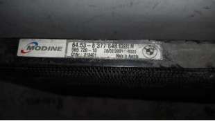 CONDENSADOR / RADIADOR AIRE ACONDICIONADO BMW SERIE 3 BERLINA 2.0 16V D (136 CV) DE 2001 - D.3821042 / 58572810 2
