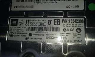 MODULO BLUETOOTH OPEL ASTRA J LIM. 1.7 16V CDTI (110 CV) DE 2010 - D.3829824 / 366821429