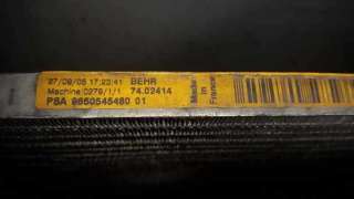 CONDENSADOR / RADIADOR AIRE ACONDICIONADO PEUGEOT 307 BERLINA 1.6 HDi FAP (109 CV) DE 2006 - D.3856533 / 7402414