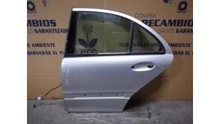 PUERTA TRASERA IZQUIERDA MERCEDES CLASE C  BERLINA 2.2 CDI (143 CV) DE 2002 - D.3859856
