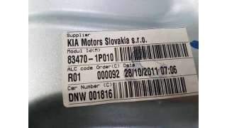 ELEVALUNAS TRASERO IZQUIERDO KIA VENGA 1.6 CRDi (128 CV) DE 2012 - D.3880794 / 834701P010