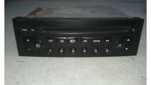 SISTEMA AUDIO / RADIO CD PEUGEOT 1007 1.4 HDi (68 CV) DE 2005 - D.3881937 / 96545978XT01
