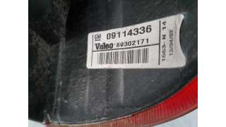 PILOTO TRASERO IZQUIERDO OPEL CORSA C 1.2 16V (75 CV) DE 2002 - D.3902584 / 09114336