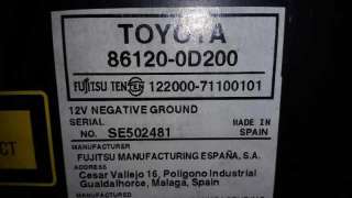 SISTEMA AUDIO / RADIO CD TOYOTA YARIS 1.4 Turbodiesel (90 CV) DE 2006 - D.3906023 / 12200071100101