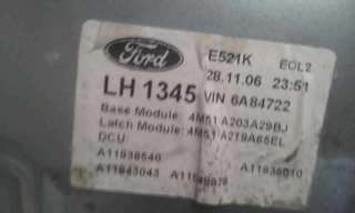 ELEVALUNAS DELANTERO IZQUIERDO FORD FOCUS SPORTBREAK 1.8 TDCi Turbodiesel (116 CV) DE 2006 - D.3944046 / 4M51A203A29BJ