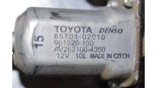 ELEVALUNAS DELANTERO DERECHO TOYOTA AURIS 1.4 Turbodiesel (90 CV) DE 2010 - D.3961531 / 8570102010
