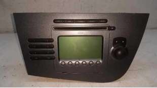 SISTEMA AUDIO / RADIO CD SEAT LEON 1.9 TDI (105 CV) DE 2007 - D.3971461 / 7646546366
