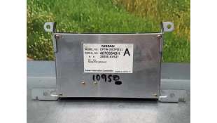 PANTALLA MULTIFUNCION NISSAN PRIMERA BERLINA 1.9 16V Turbodiesel (120 CV) DE 2004 - D.3974565 / 28090AV621 2