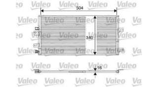 CONDENSADOR / RADIADOR AIRE ACONDICIONADO RENAULT KANGOO 1.5 dCi D (68 CV) DE 2007 - D.3997126 / 8200137650