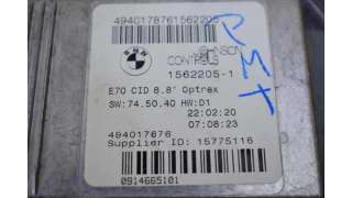 SISTEMA NAVEGACION GPS BMW X5 3.0 Turbodiesel (235 CV) DE 2007 - D.4022735 / 15622051