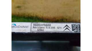 CONDENSADOR / RADIADOR AIRE ACONDICIONADO PEUGEOT 1007 1.4 HDi (68 CV) DE 2005 - D.4044893 / 9655009880