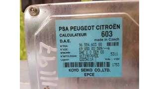 CENTRALITA DIRECCION PEUGEOT 1007 1.4 HDi (68 CV) DE 2005 - D.4044907 / 9655460380