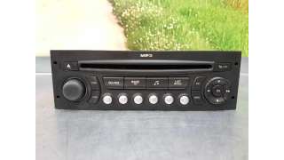 SISTEMA AUDIO / RADIO CD PEUGEOT 207 1.4 HDi (68 CV) DE 2008 - D.4057922 / 96643698XT