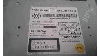 SISTEMA AUDIO / RADIO CD VOLKSWAGEN POLO 1.2 TSI (90 CV) DE 2013 - D.4075947 / 5M0035156D