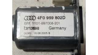 MOTOR ELEVALUNAS DELANTERO DERECHO AUDI A6 BERLINA 3.0 V6 24V TDI (224 CV) DE 2005 - D.4078818 / 4F0959802D