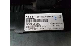 MANDO CLIMATIZADOR AUDI A3 2.0 TDI (140 CV) DE 2005 - D.4084124 / 8P0820043D