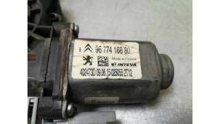 ELEVALUNAS DELANTERO DERECHO CITROEN C-ELYSÉE 1.6 HDi FAP (92 CV) DE 2015 - D.4106684 / 9674412380
