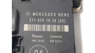 MODULO CONFORT MERCEDES CLASE E  BERLINA 2.7 CDI (177 CV) DE 2003 - D.4109659 / 2118201626