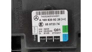 MODULO CONFORT MERCEDES CLASE B 2.0 CDI (109 CV) DE 2007 - D.4119612 / A1698209226 2