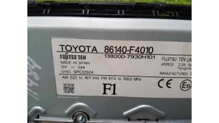 SISTEMA AUDIO / RADIO TOYOTA C-HR 1.8 i (12.49) DE 2018 - D.4128031 / 86140F4010