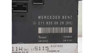 MODULO CONFORT MERCEDES CLASE E  BERLINA 3.2 V6 18V (224 CV) DE 2002 - D.4132949 / 2118200626