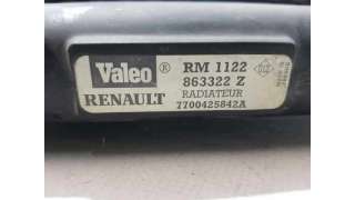 RADIADOR AGUA RENAULT MEGANE I SCENIC 1.6 (90 CV) DE 1998 - D.4146267 / 7700425842A