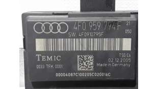 MODULO CONFORT AUDI A6 BERLINA 2.7 V6 24V TDI (180 CV) DE 2006 - D.4162396 / 4F0959794F 2