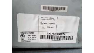 SISTEMA AUDIO / RADIO CD SKODA OCTAVIA BERLINA 1.9 TDI (105 CV) DE 2008 - D.4167722 / 1Z0035161C