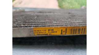 CONDENSADOR / RADIADOR AIRE ACONDICIONADO CITROEN C4 BERLINA 1.6 16V HDi (90 CV) DE 2006 - D.4180346 / 9650545480