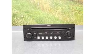 SISTEMA AUDIO / RADIO CD PEUGEOT 207 1.4 (73 CV) DE 2008 - D.4205512 / 96643698XT