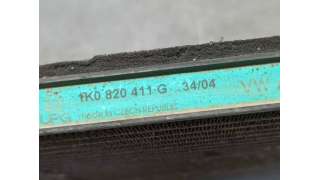 CONDENSADOR / RADIADOR AIRE ACONDICIONADO VOLKSWAGEN GOLF V BERLINA 2.0 TDI (140 CV) DE 2005 - D.4218431 / 1K0820411G