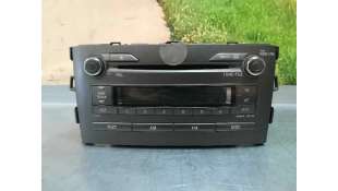 SISTEMA AUDIO / RADIO CD TOYOTA AURIS 2.0 D-4D (126 CV) DE 2008 - D.4234224 / 8612002520