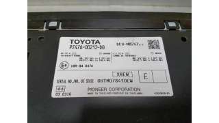 SISTEMA AUDIO / RADIO CD TOYOTA PRIUS 1.8 16V (99 CV) DE 2016 - D.4238502 / PZ47600212D0